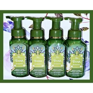 Bath & Body Works Disney Princess Tiana Gentle Clean Foaming Hand Soap x4